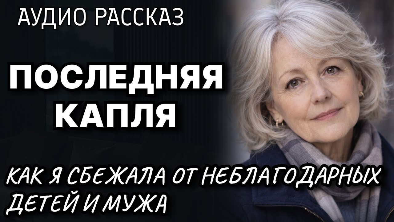 Последняя капля: Как я Сбежала от неблагодарных детей и мужа // Жизненные истории у камина | Аудио