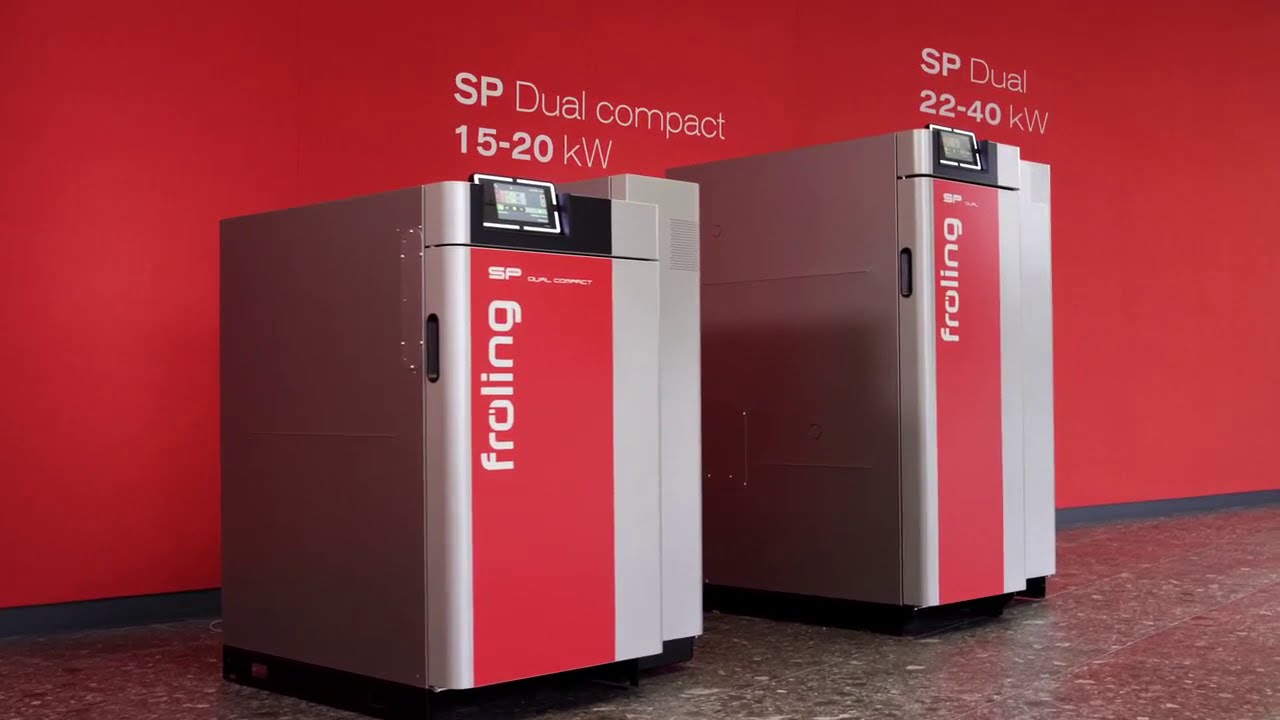 Fröling chaudière combinée SP Dual: se chauffer confortablement aux bûches ET aux pellets!