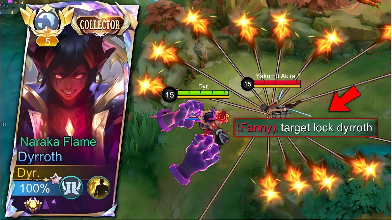 DYR vs PRO FANNY *SHE TARGET LOCKED MY DYRROTH ☠️ (is this a youtuber?)