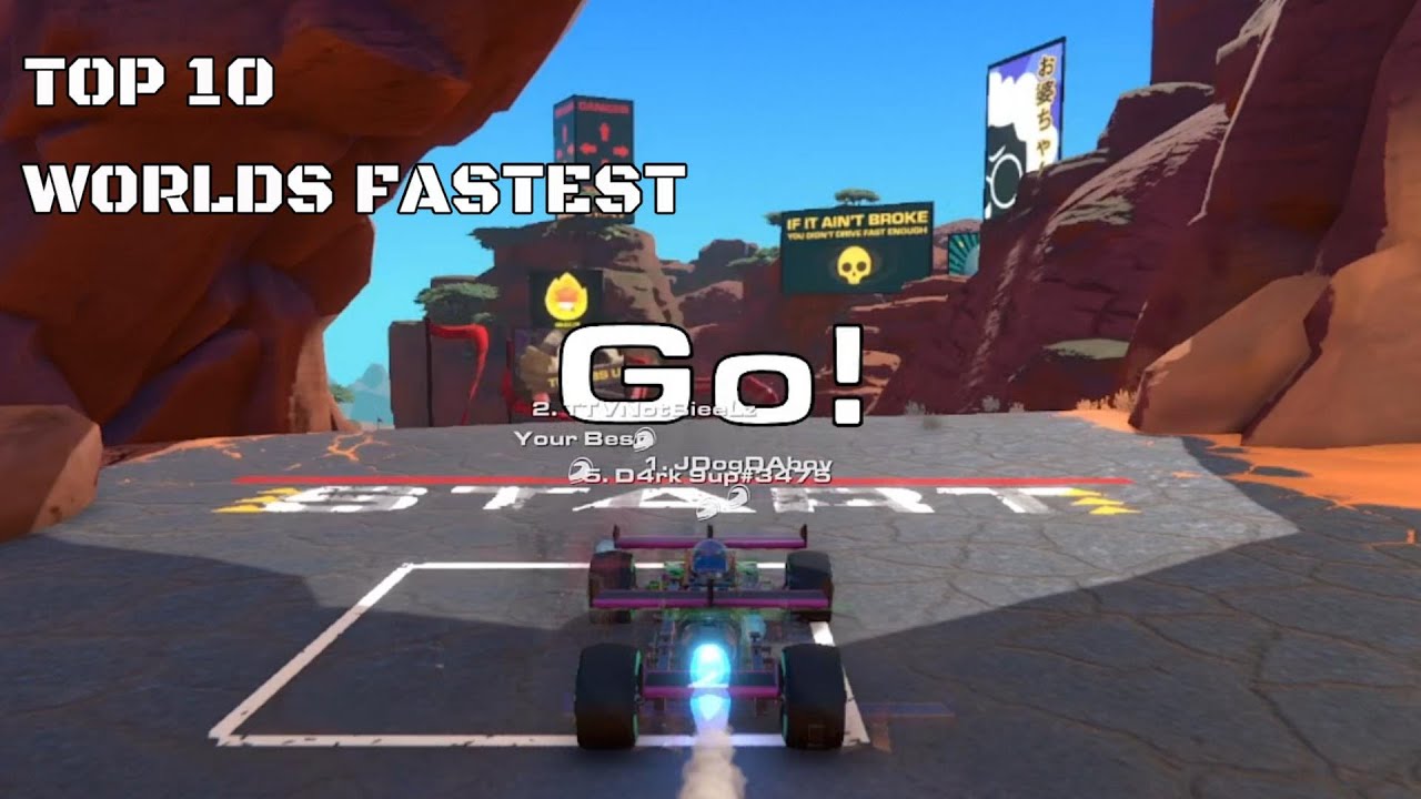 DOWNHILL RUSH - TRAILMAKERS RALLY - TOP 10 WORLDS FASTEST LAP TIME