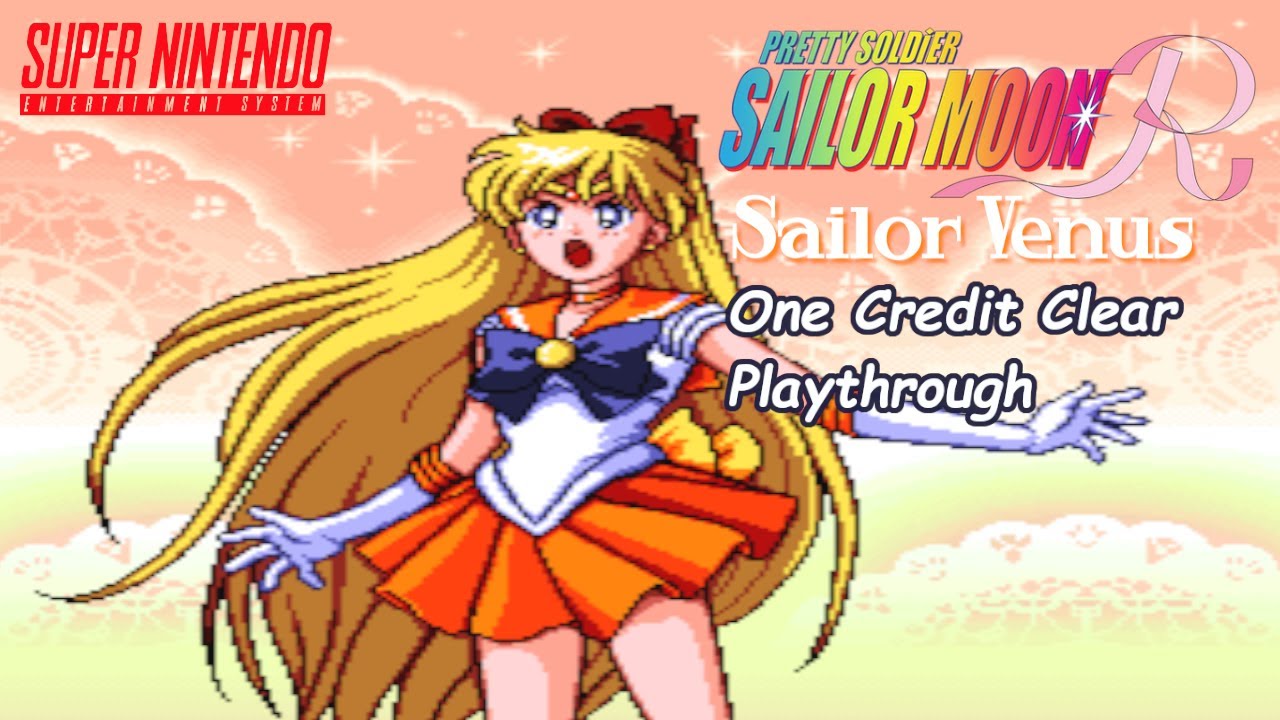 Bishoujo Senshi Sailormoon R (Super Nintendo) | Sailor Venus | 1CC Playthrough
