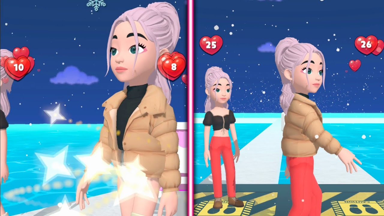 Catwalk Battle 👸❓👸 All Levels Gameplay Android,ios