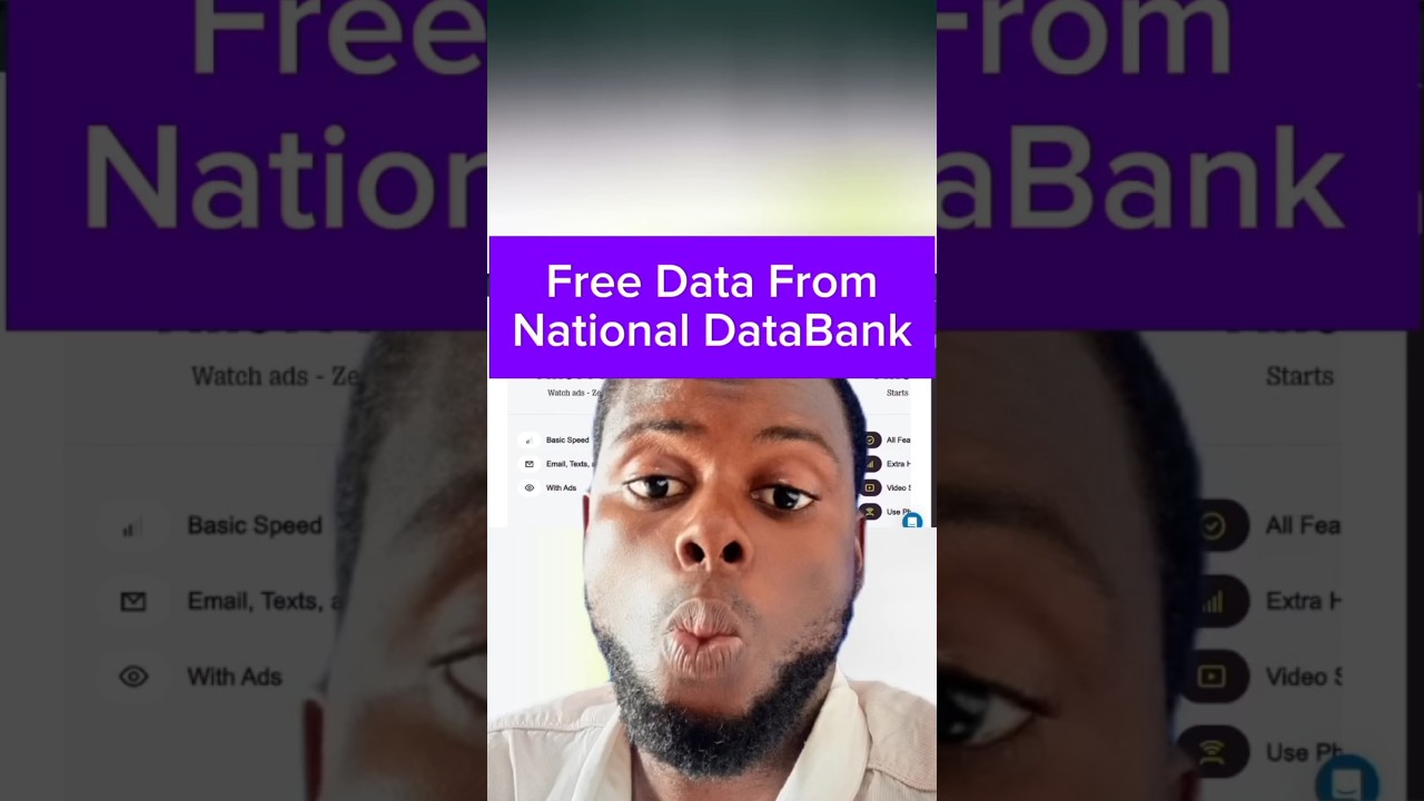 Get free data every month from tge National DataBank #pautectips