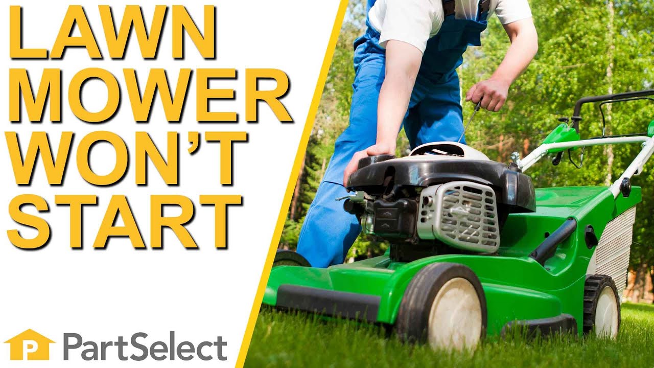 Six Reasons Your Lawn Mower Won't Start | PartSelect.com