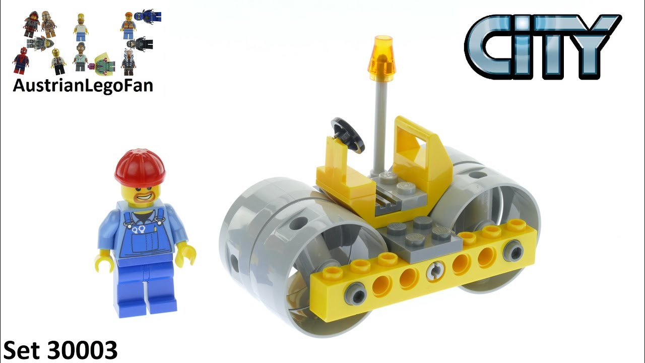 Lego City 30003 Road Roller - Lego Speed Build Review