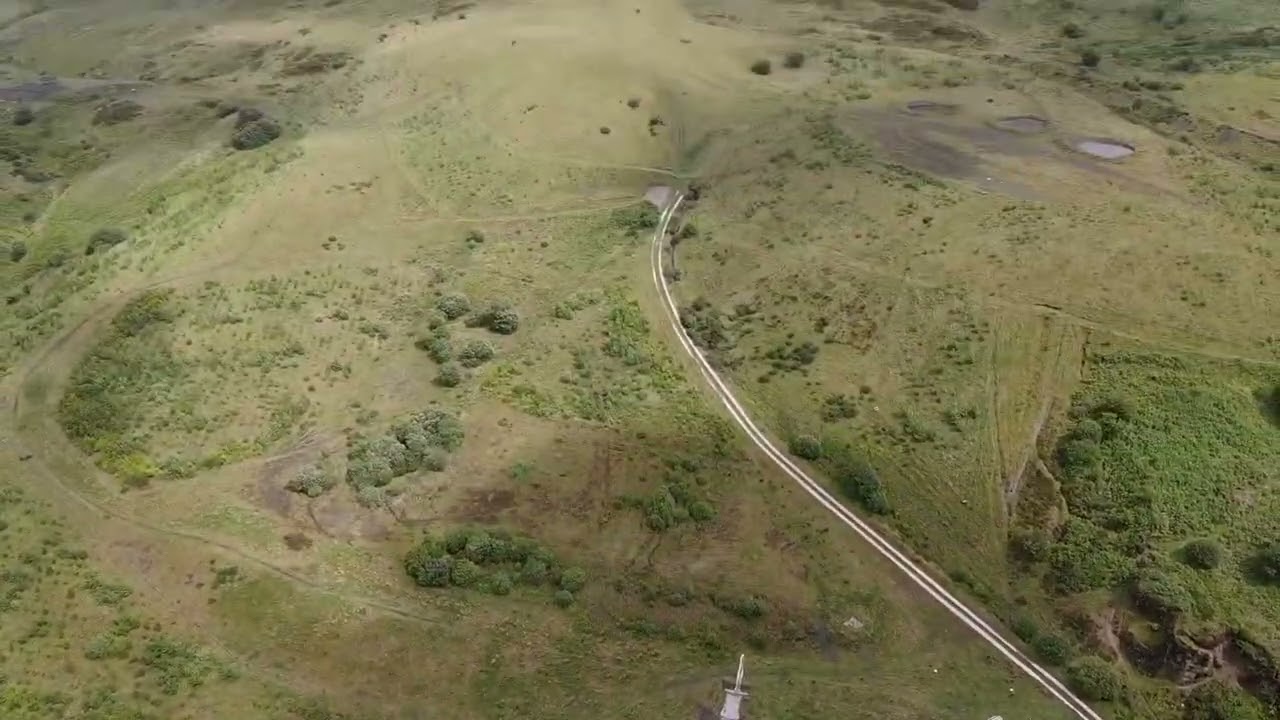 Views of Caerau  Maesteg with a drone