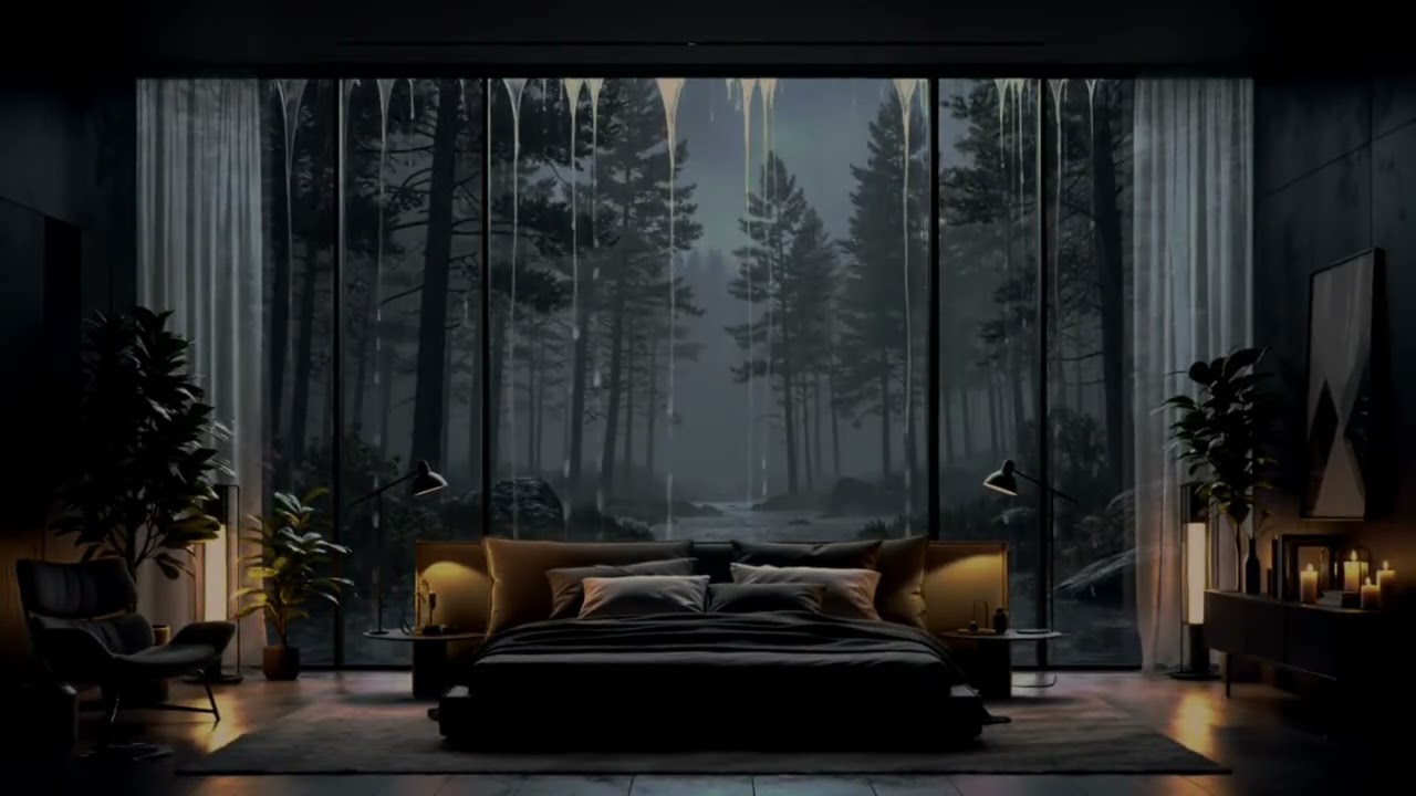 Finally, you can stop overthinking. [Rain on Glass & Soft Piano]