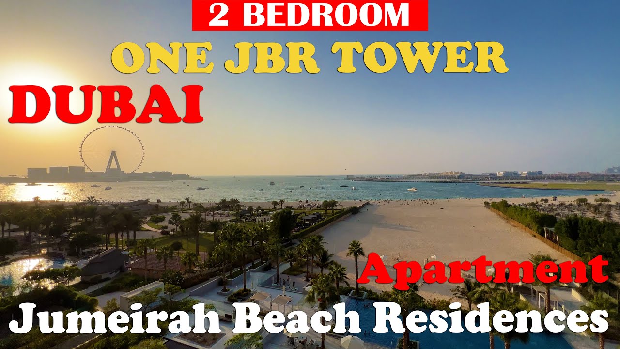 Inside luxury 2 bedroom apartment in 1 JBR Tower Dubai