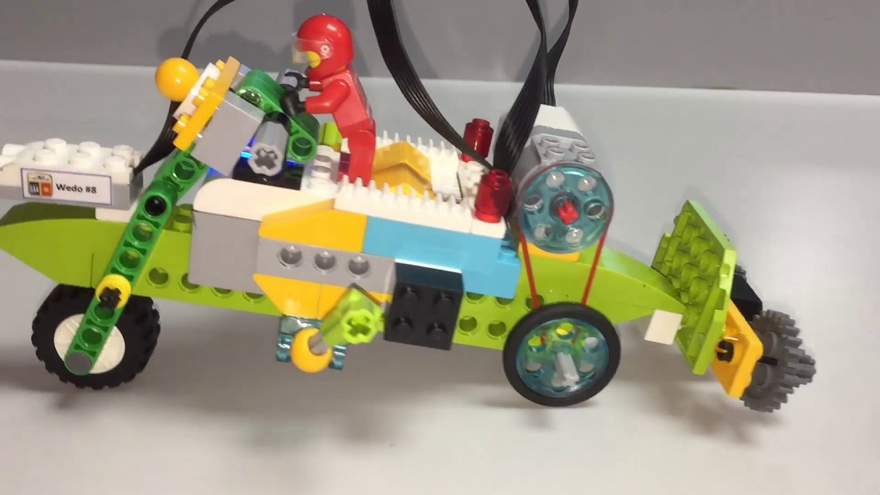 WEDO 2.0 LEGO Education ⚙️MOTOCICLETA [MOTORCYCLE] (Proyectos LEGO WeDo 2.0 45300 Core Set)