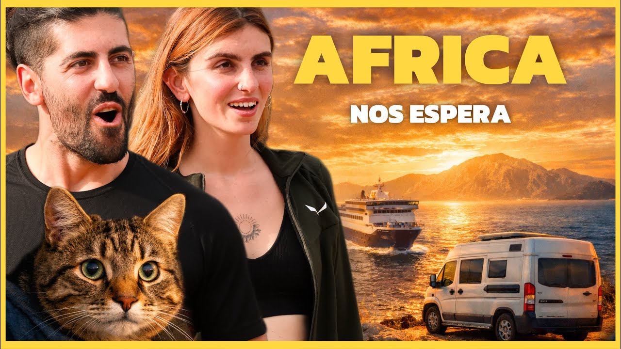CRUZAMOS A ÁFRICA en FURGONETA con 4 MASCOTAS | Ya no hay marcha atrás