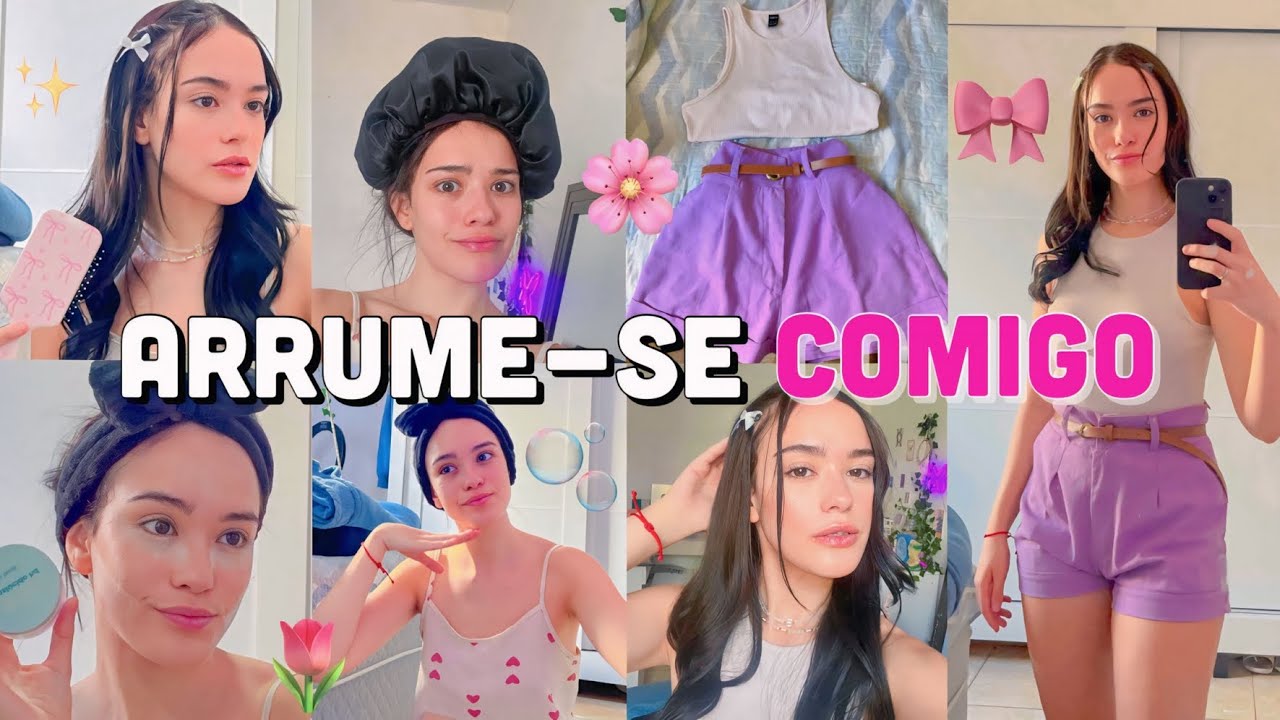 🌷GRWM | Arrume-se comigo para sair✨