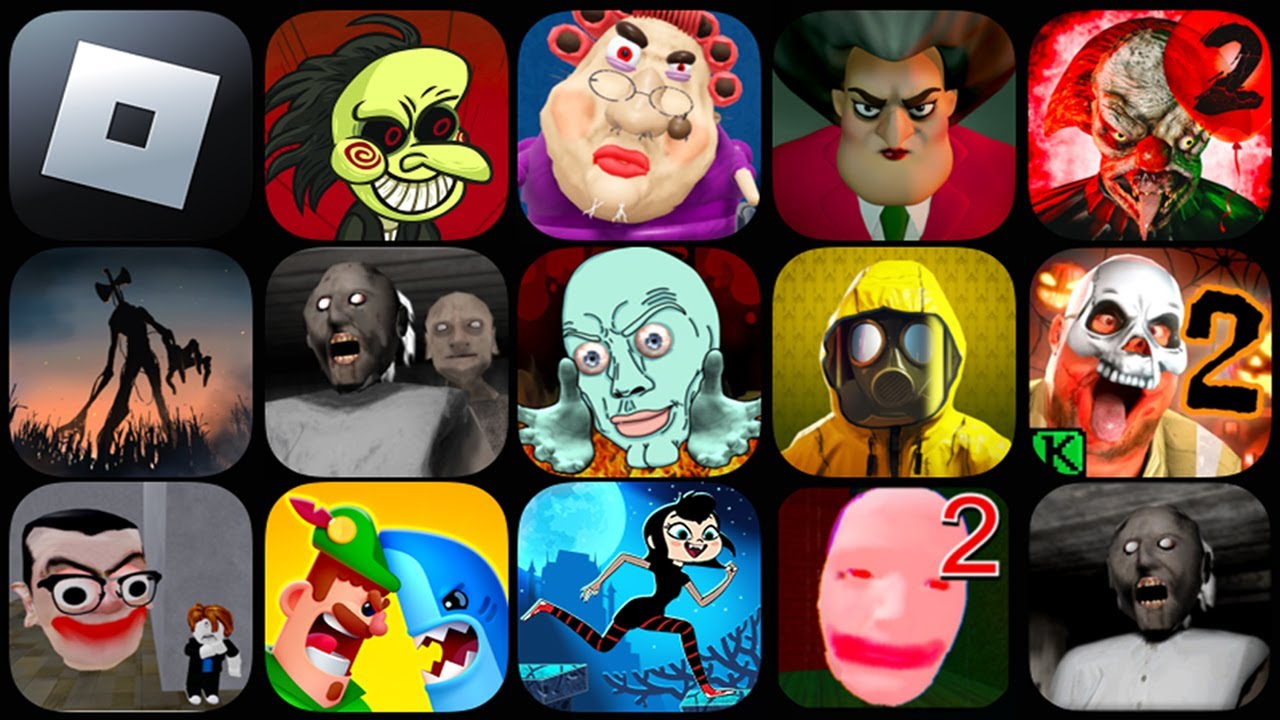 Roblox ✨ Troll Quest Horror 💥 Evil Grandma ✨ Scary Teacher 3D 💥 Deaath Park 2 💥 Siren Head Field 💥