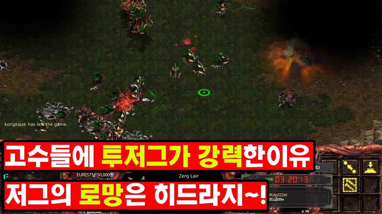 [더드튜브] 쥐죽은듯이 버티다 폭풍히드라 출동 스타팀플 헌터