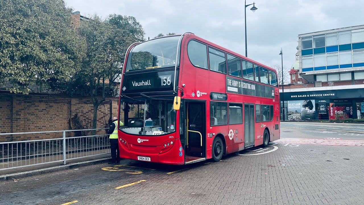 [FRV] Route 156: Vauxhall - Wimbledon // Alexander Dennis Enviro 400 Hybrid