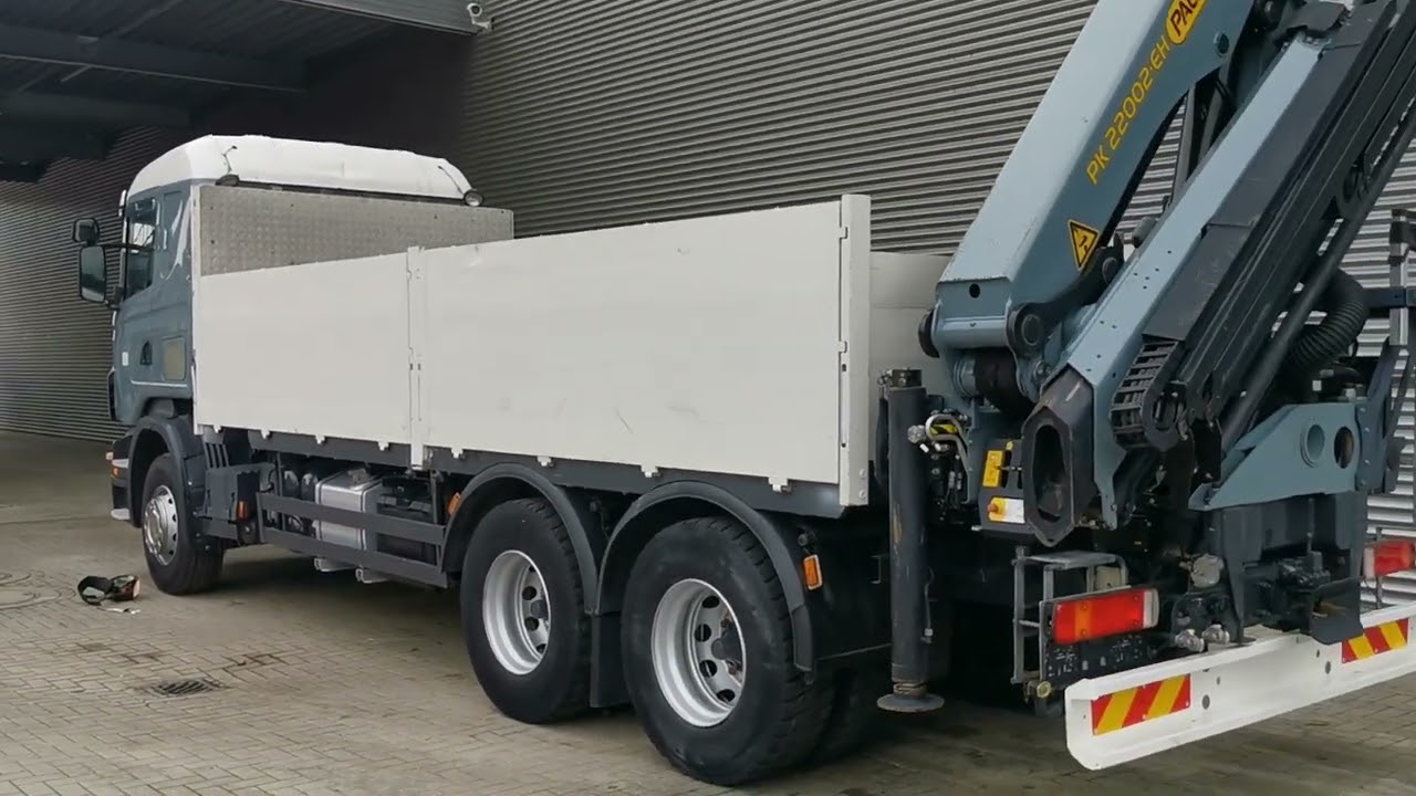 Scania R420 6x4 Palfinger PK 22002 EH
