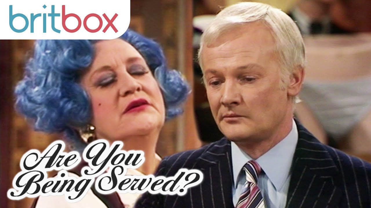 Mrs. Slocombe's Erotic Dreams About Mr. Humphries Leave Him Embarrassed | Are You Being Served?