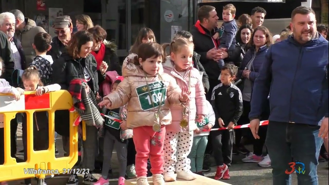 Villafranca, San Silvestre Carrera Infantil, 31-12-2023