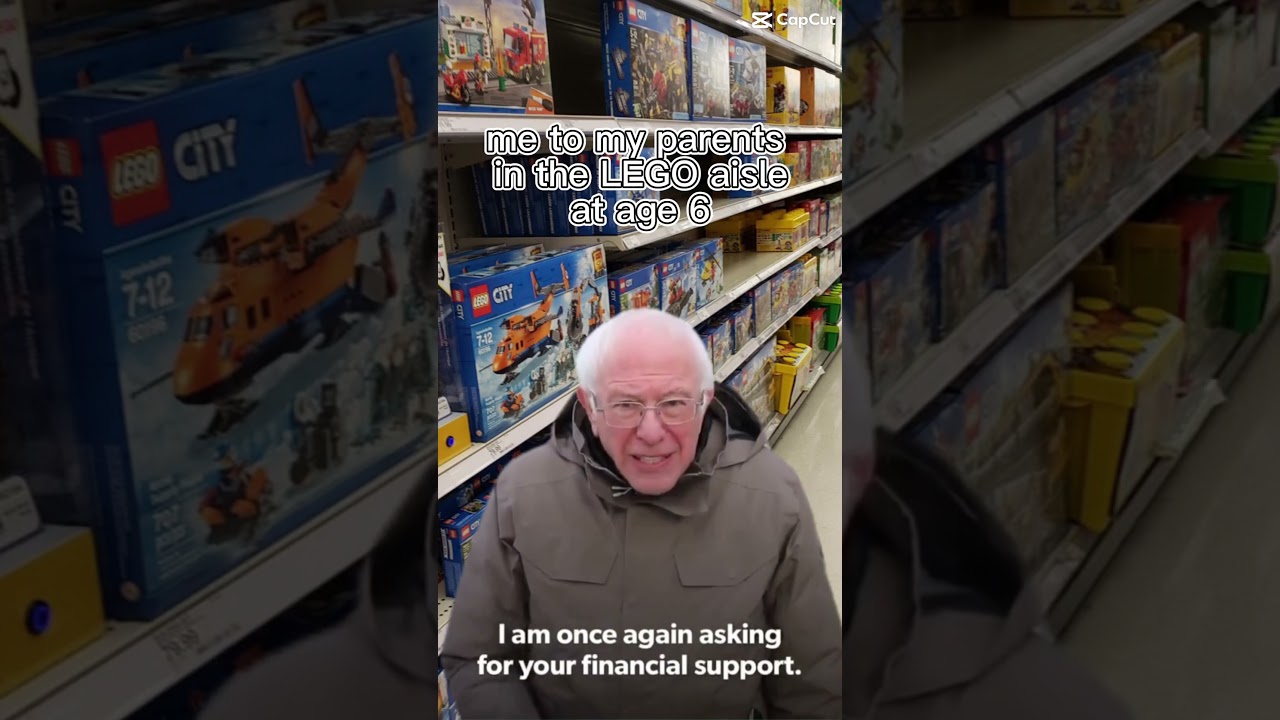 Bernie Sanders meme | #memes #trending #shorts #berniesanders #lego