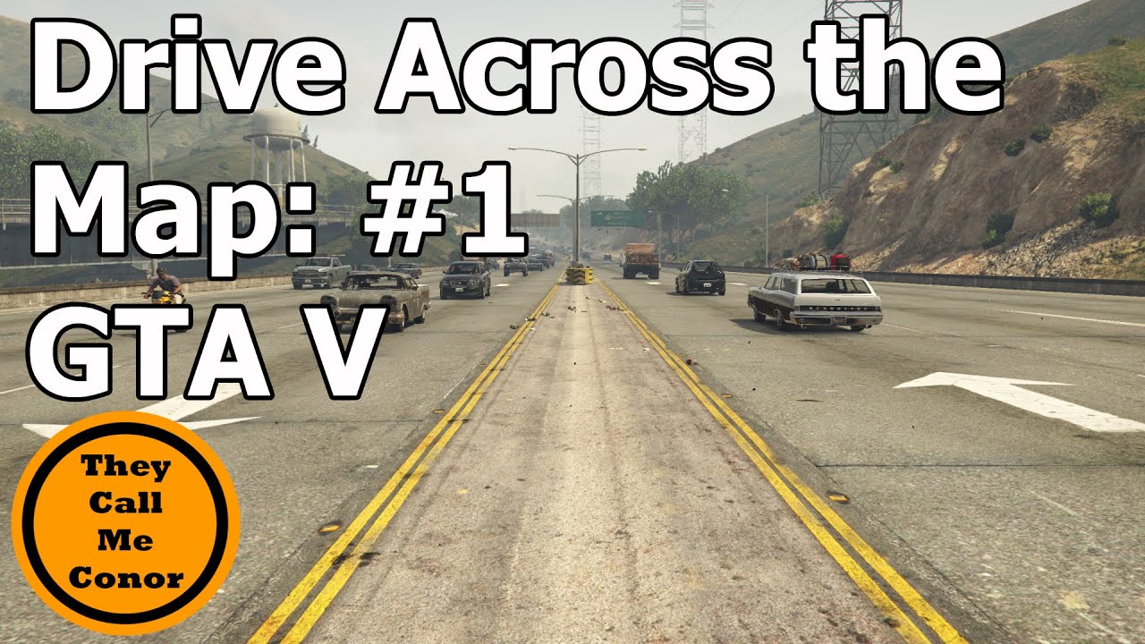Drive Across the Map #1: GTA V