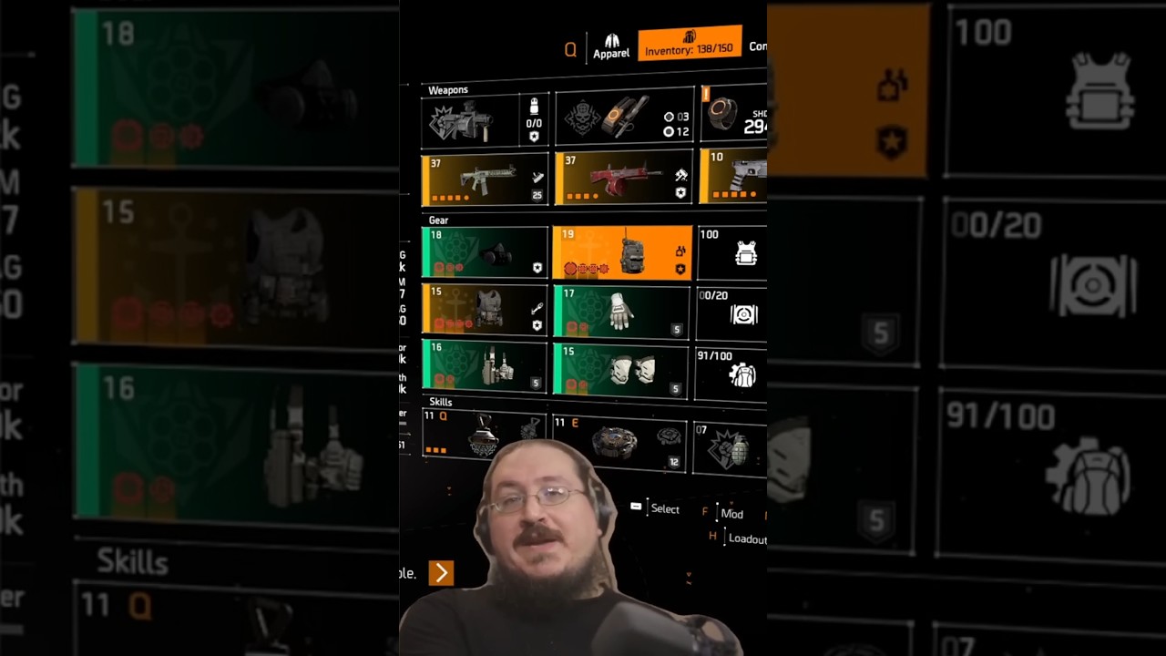 Sacrifice Gift Striker - Build Overview - Adding front end damage to Strikers  - Division 2