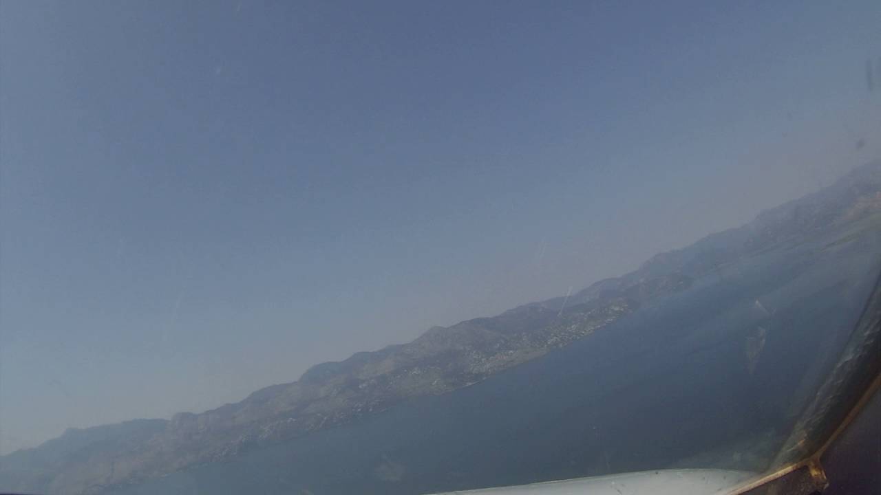Landing in TGD (Podgorica Airport)