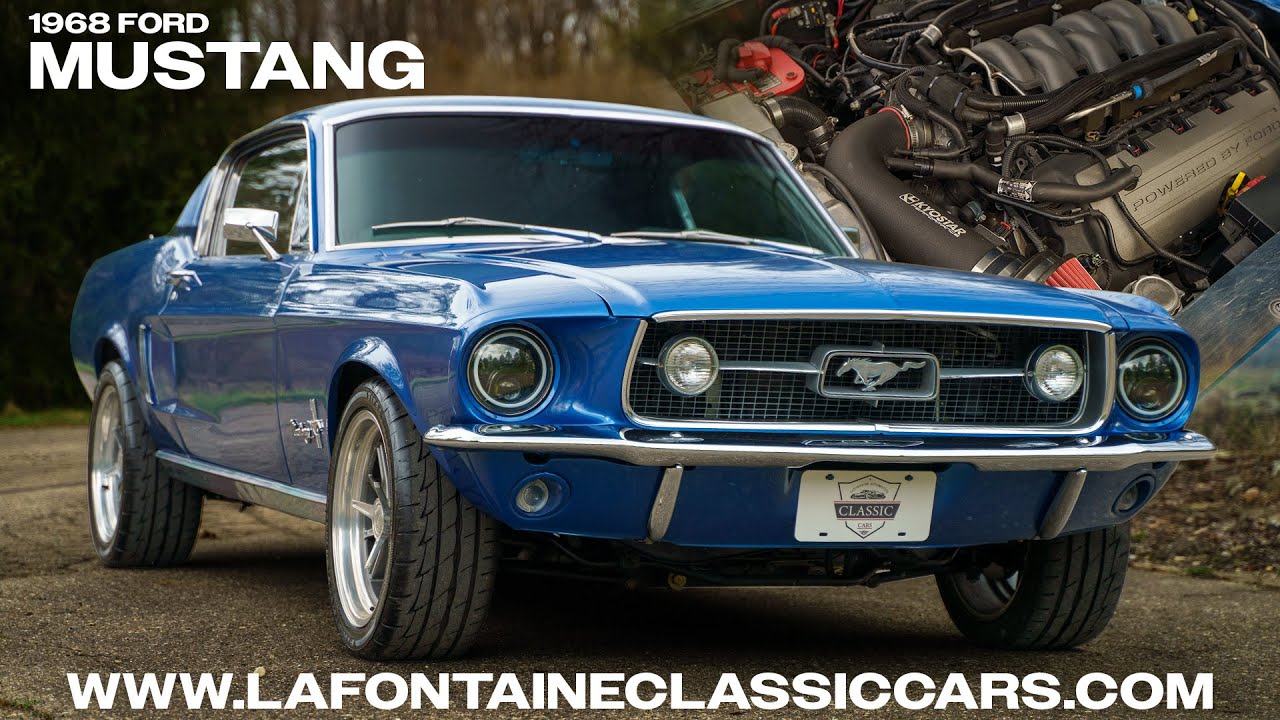 1968 Mustang Fastback 5.0 Coyote Restomod