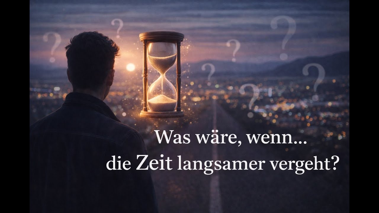 Was wäre, wenn die Zeit langsamer vergeht?