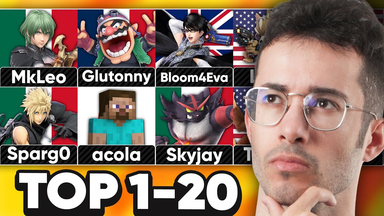 MI TOP 20 MEJORES JUGADORES DEL MUNDO EN SMASH BROS ULTIMATE | 2023