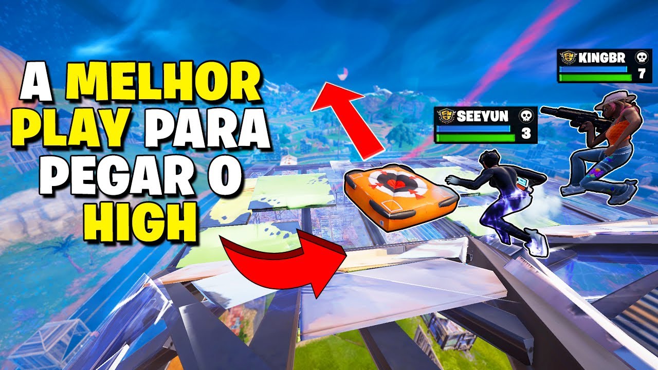 Ganhe muito mais partidas com essa play no high I FORTNITE