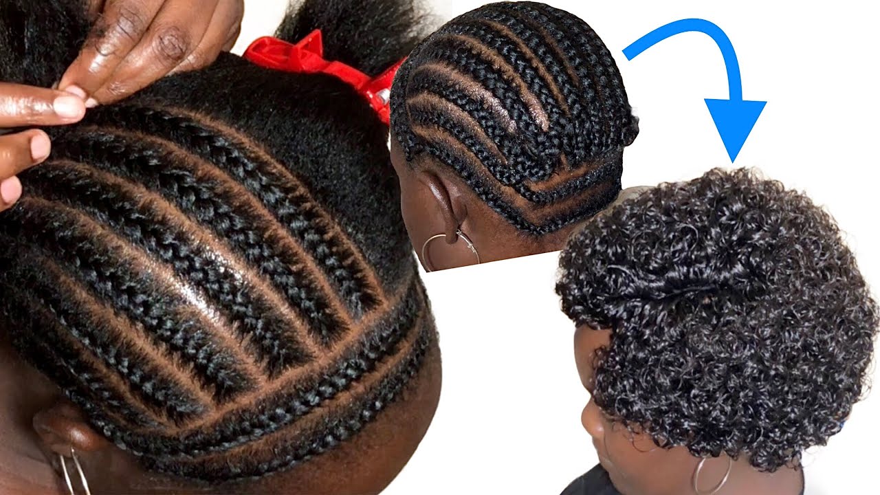 HOW TO:Weave short curly Hair 👆Use this Trick Simple @JANEILHAIRCOLLECTION