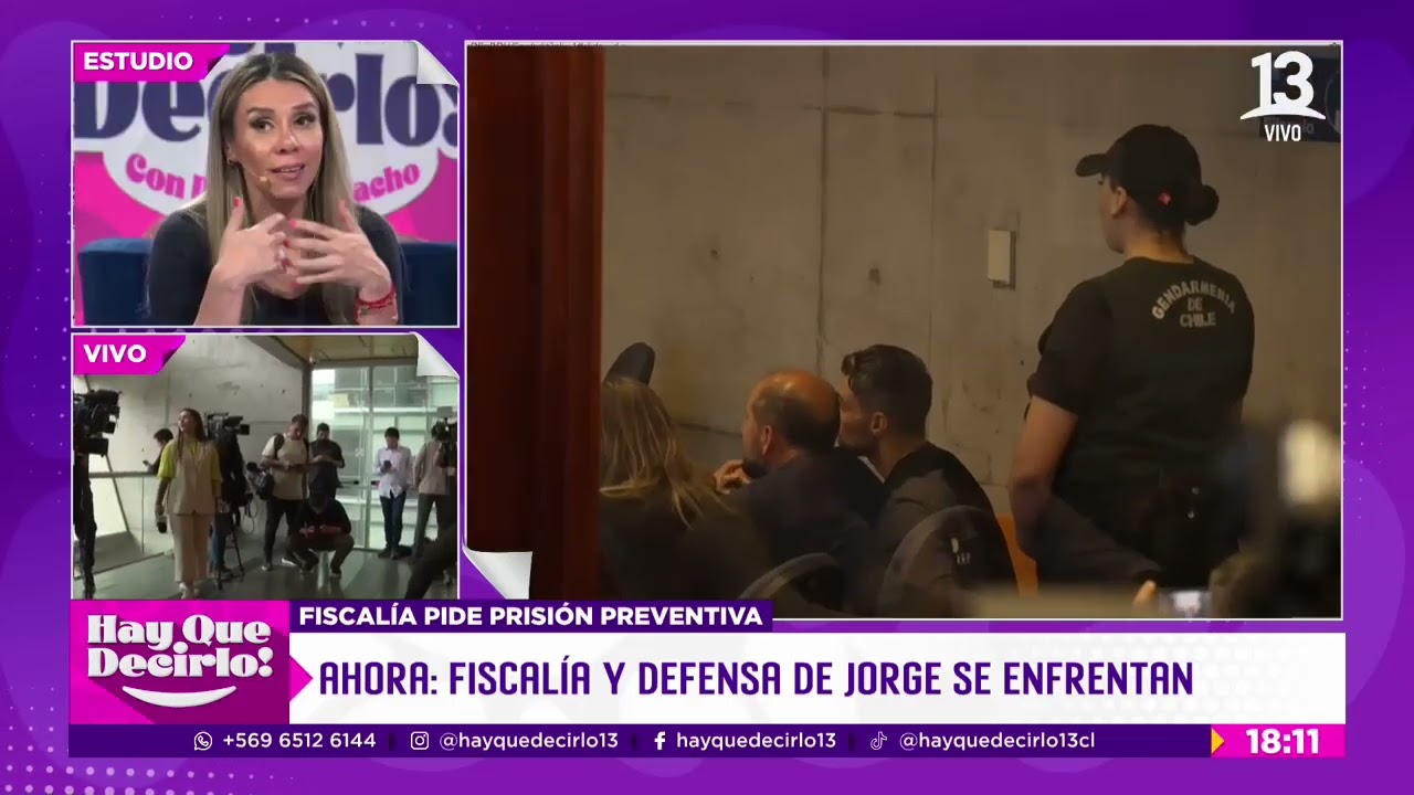Prisión preventiva para Jorge Valdivia | Hay Que Decirlo | Canal 13