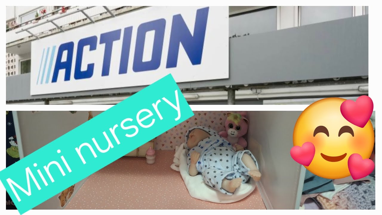 Bei action und neue mini nursery reborn baby deutsch 