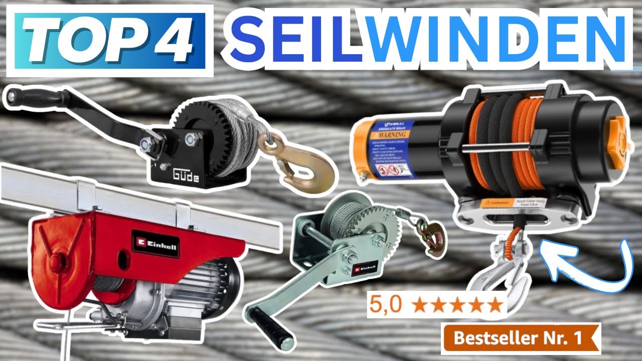 Beste SEILWINDEN (Testsieger 2026) | Top 4 Seilwinden Vergleich