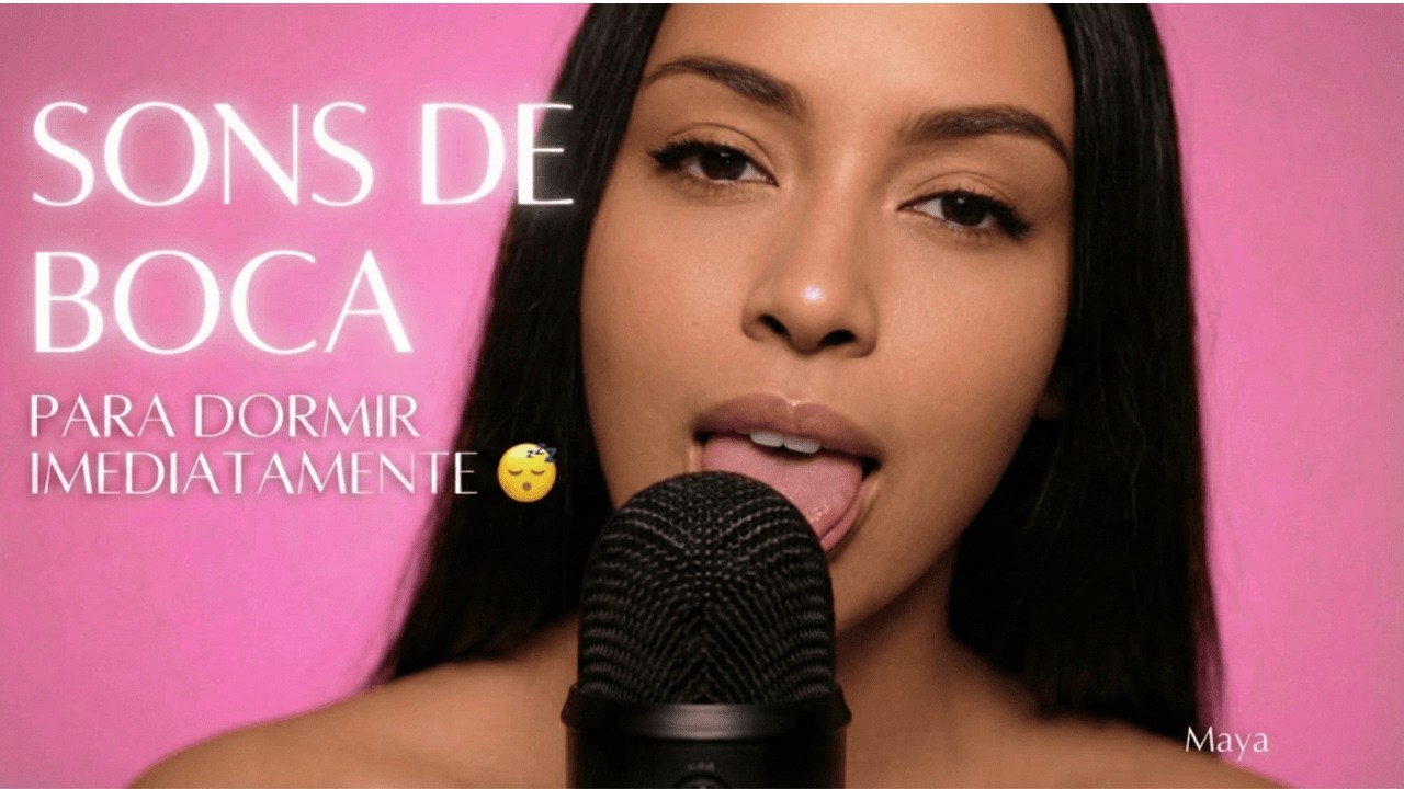 ASMR - Sons de Boca para Dormir Imediatamente 😴 Mouth Sounds