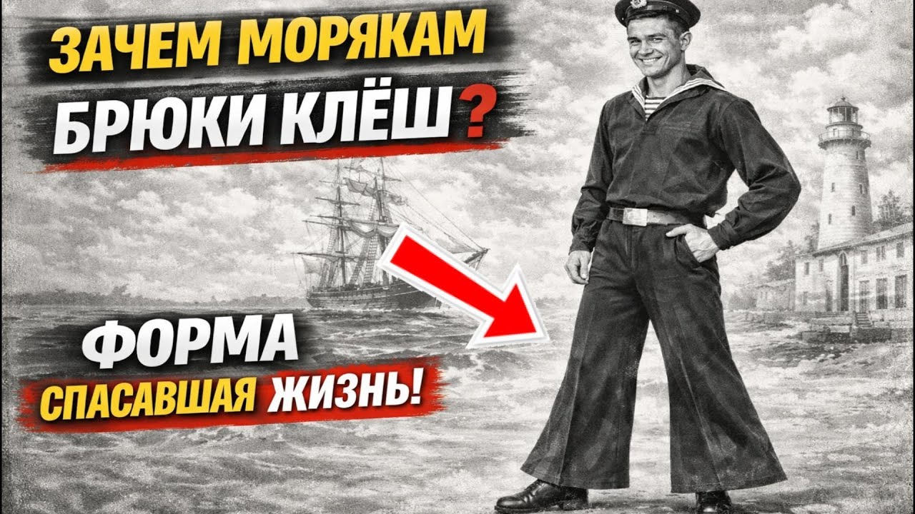 Брюки клёш — не мода, а вопрос выживания. История, о которой мало кто знает