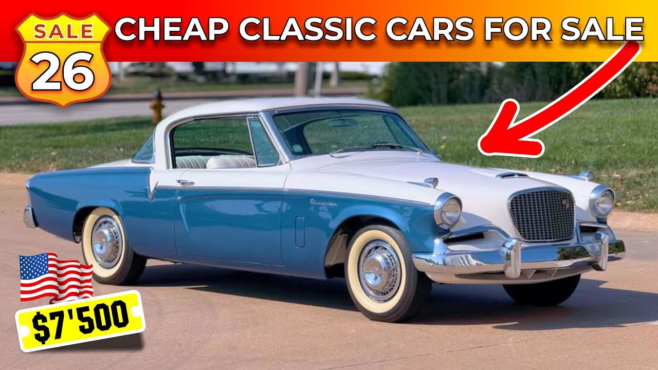 Must See Deals 25+ Cheap Classic Cars for Sale Today Ep  390