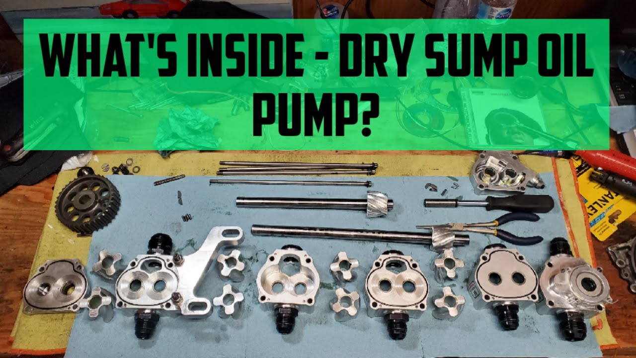 What is inside a Dry Sump oil pump? How to disassemble a Peterson 5 stage oil pump