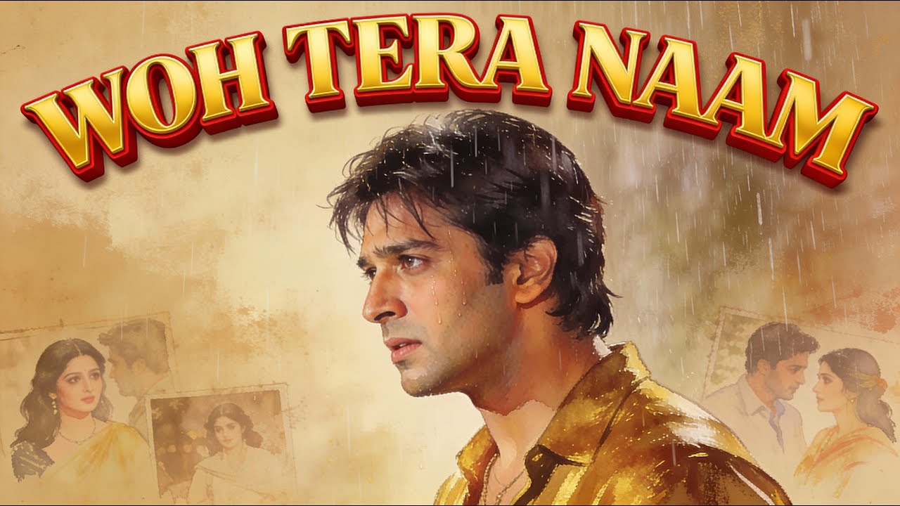 Woh Tera Naam | 90s Bollywood Romantic Song | Hindi Nostalgic Vibes