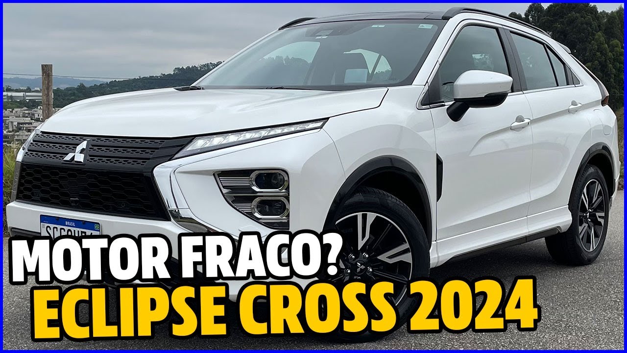 MITSUBISHI ECLIPSE CROSS 2024 - FAZ 14 KM/L. MOTOR FRACO? MELHOR QUE COMPASS E OS CHINESES?