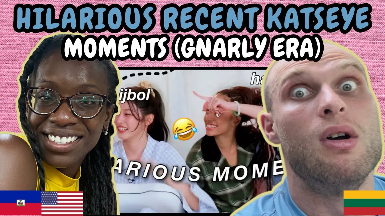 РЕАКЦИЯ НА УМОРИТЕЛЬНЫЕ МОМЕНТЫ KATSEYE (Эпоха Gnarly) | СМОТРЮ ПЕРВЫЙ РАЗ