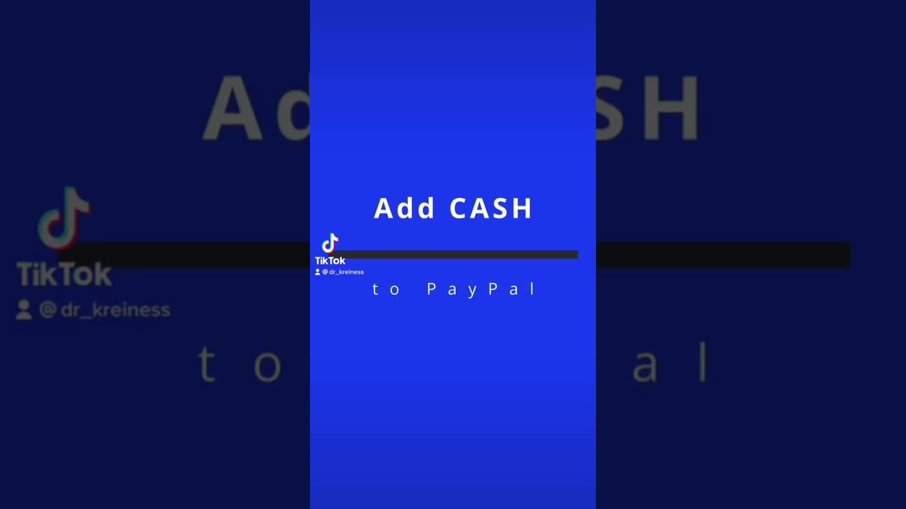 Внесите наличные 💵 на PayPal #shorts
