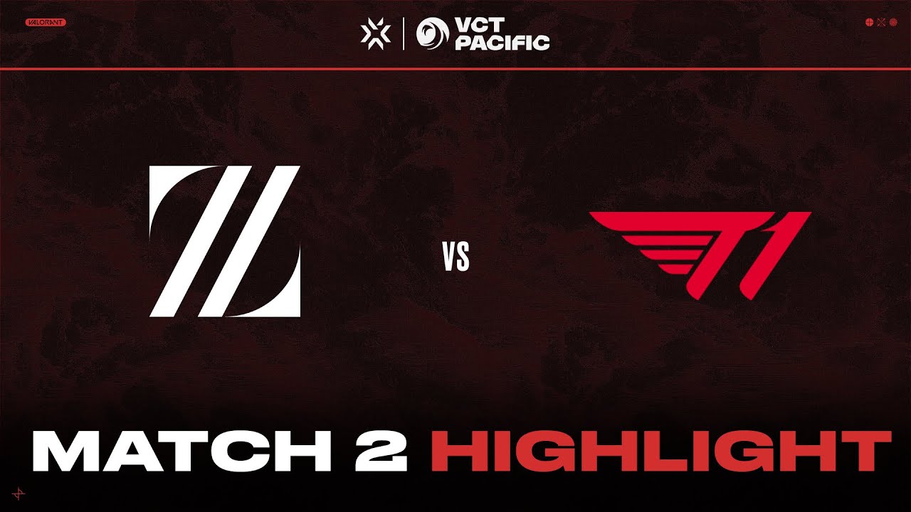 ZETA vs. T1 // VCT Pacific Week 8 Day 1 Match Highlight