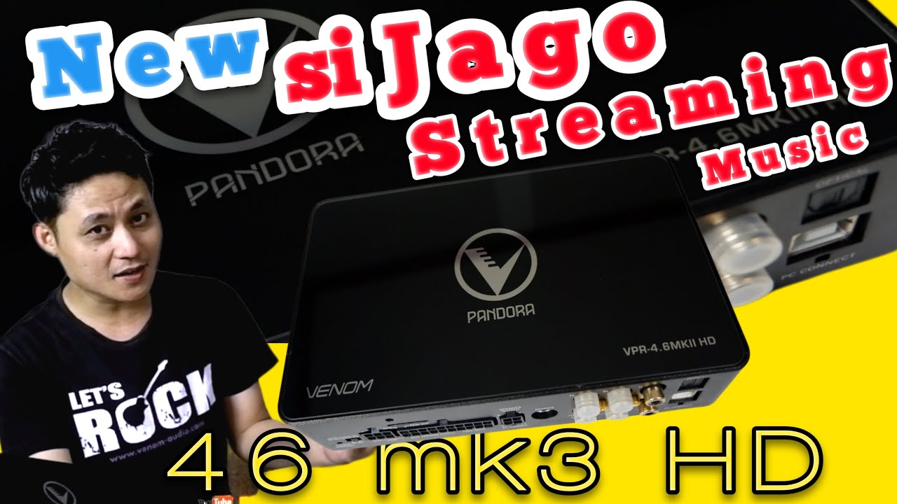 New Chip New Software Venom Pandora 4.6 MK3 HD Bikin Music Streaming Makin Asyik
