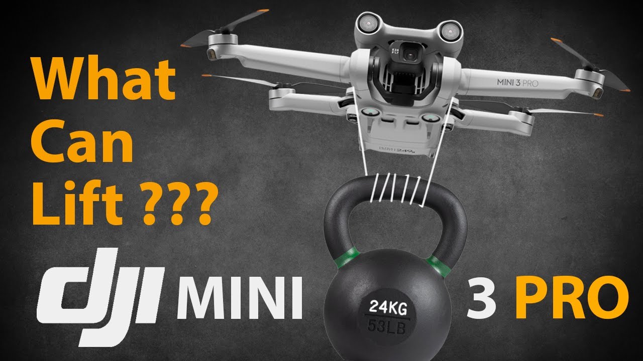DJI Mini 3 Pro Lifting Test - How Powerful is it?