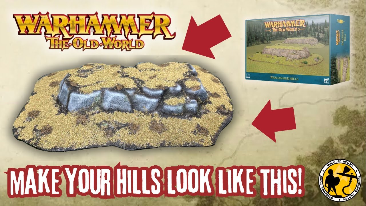 Warhammer: The Old World | How To Paint Your Hills | Quick & Easy Tutorial