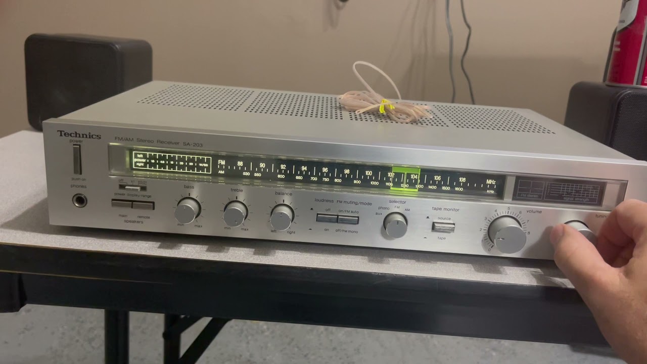 Technics sa-203 working