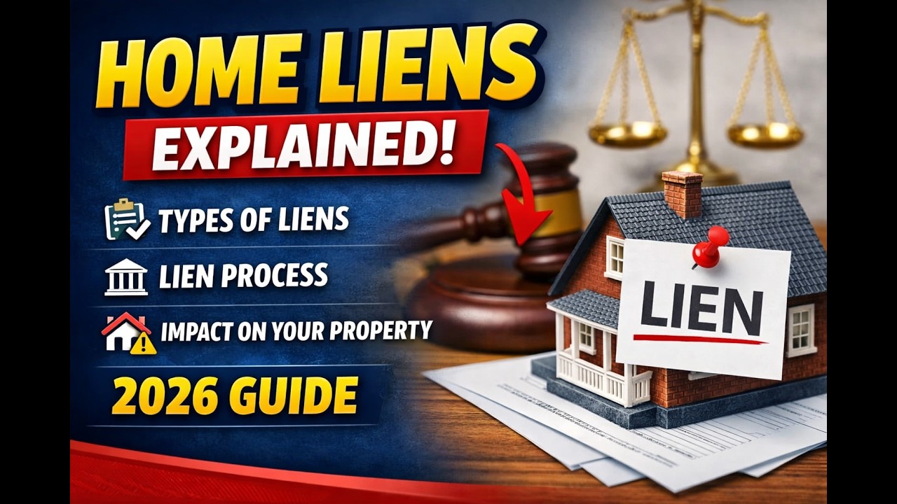 Home Liens Explained: Types, Process & How They Affect Your Property (2026 Guide)