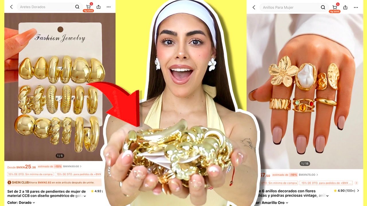 COMPRE toda la joyería que vende SHEIN 🛒