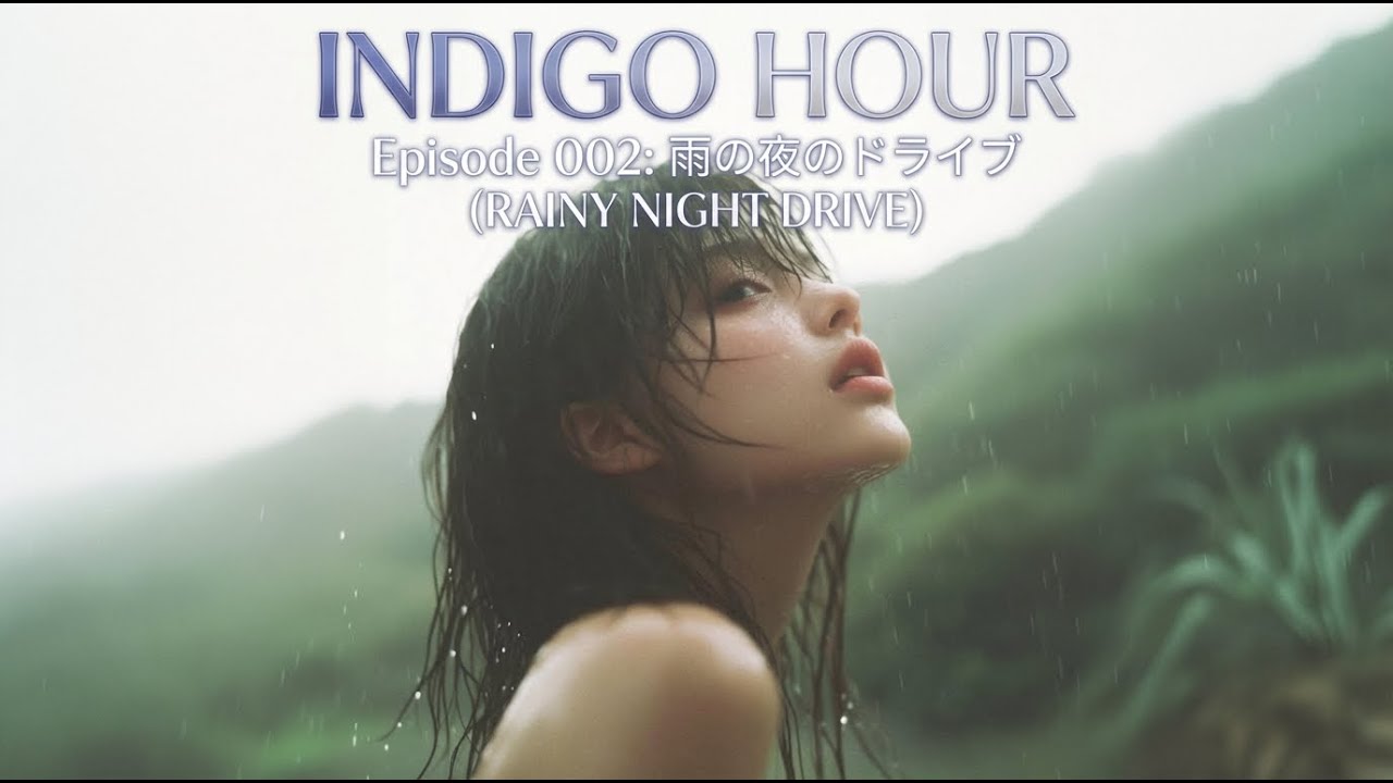 Rainy Night Drive in Tokyo | Japanese Lofi City Pop Mix for Relaxation