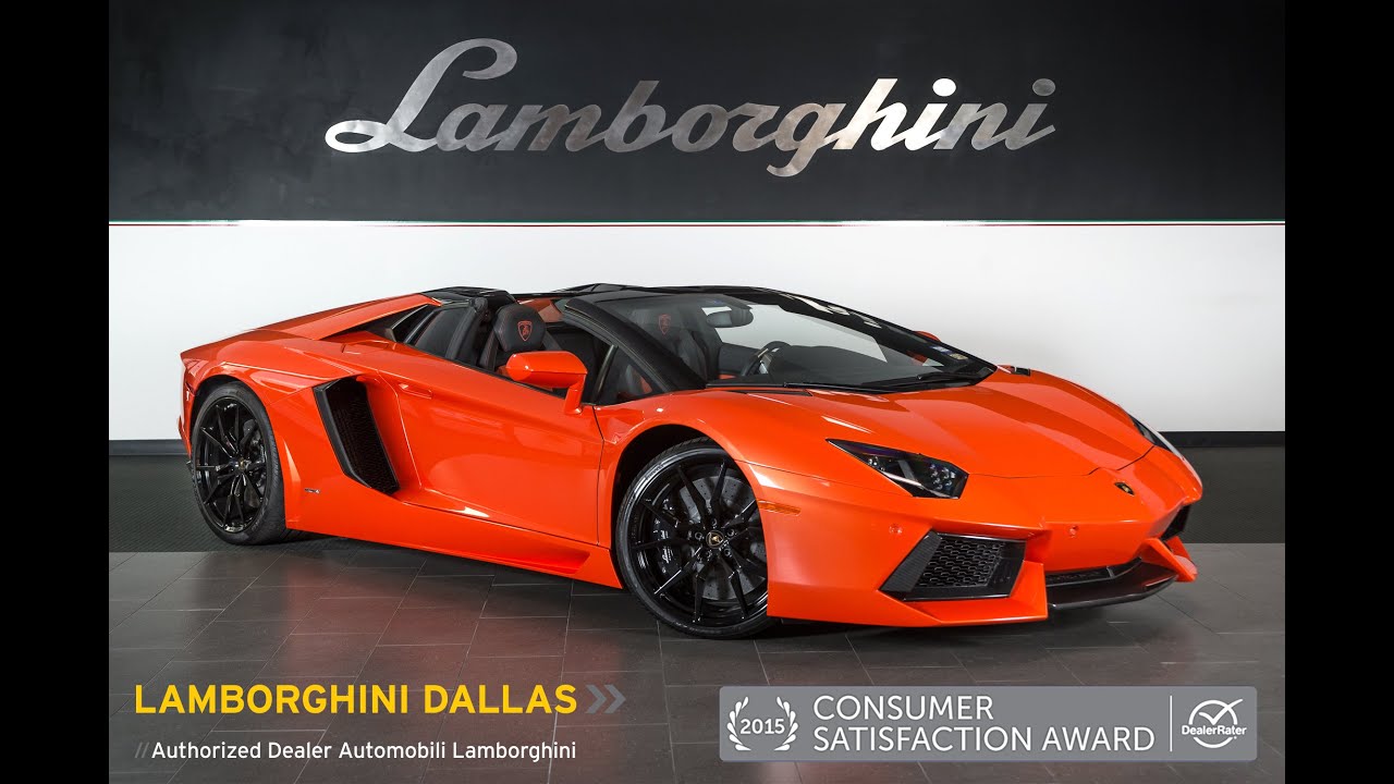 2014 Lamborghini Aventador LP 700-4 Roadster Arancio Argos
